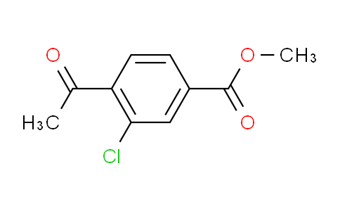 CAS No. 57542-71-9, Methyl 4-acetyl-3-chlorobenzoate