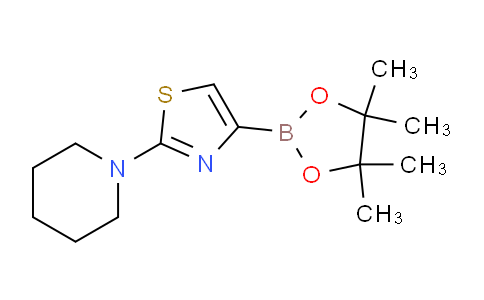 DY180B26 | 1283179-56-5 | 2-(Piperidin-1-yl)thiazole-4-boronic acid pinacol ester