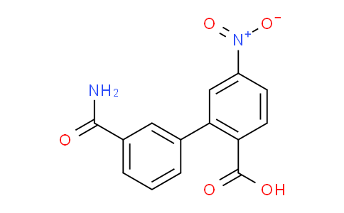 DY180B75 | 1261973-75-4 | 2-(3-carbamoylphenyl)-4-nitrobenzoic Acid