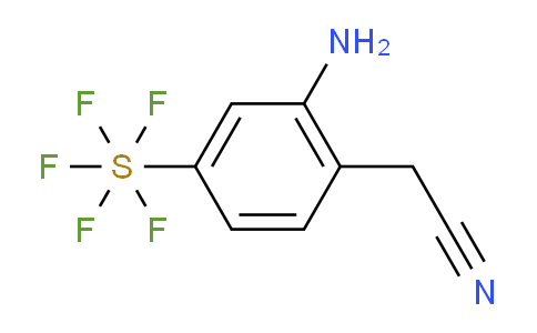MC181G15 | 1379811-96-7 | (2-Amino-4-(pentafluorosulfanyl)phenyl)acetonitrile