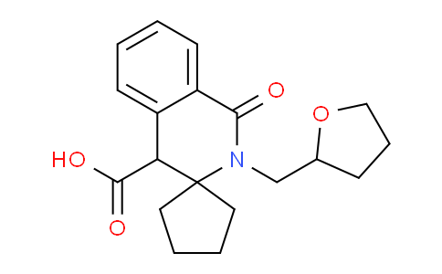 MC181H79 | 1269525-46-3 | 1'-Oxo-2'-(tetrahydrofuran-2-ylmethyl)-1',4'-dihydro-2'H-spirocyclopentane-1,3'-isoquinoline-4'-carboxylic acid