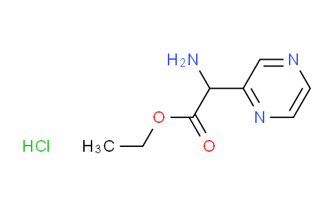 159470-82-3 | 2-氨基-2-(吡嗪-2-基)乙酸乙酯盐酸盐