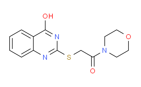 51487-25-3 | 2-(4-hydroxyquinazolin-2-yl)sulfanyl-1-(morpholin-4-yl)ethan-1-one