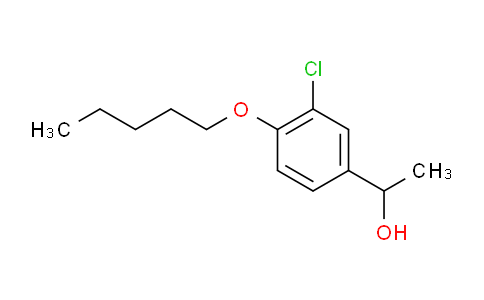 MC188D79 | 1443340-49-5 | 1-(3-chloro-4-pentoxyphenyl)ethanol