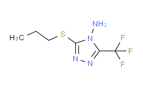 459210-98-1 | 3-(丙基硫烷基)-5-(三氟甲基)-4H-1,2,4-三唑-4-胺