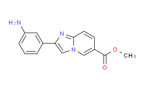 MC189F52 | 866137-93-1 | 2-(3-氨基苯基)咪唑并[1,2-a]吡啶-6-羧酸甲酯