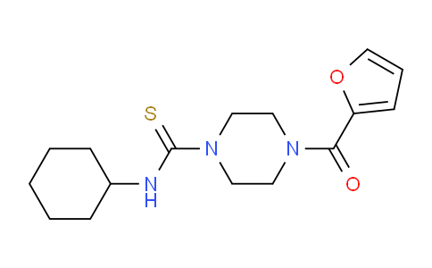 MC189Y28 | 452944-15-9 | N-环己基-4-(呋喃-2-羰基)哌嗪-1-硫代酰胺