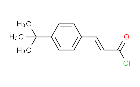 CAS No. 176690-89-4, (2E)-3-(4-tert-Butylphenyl)acryloyl chloride