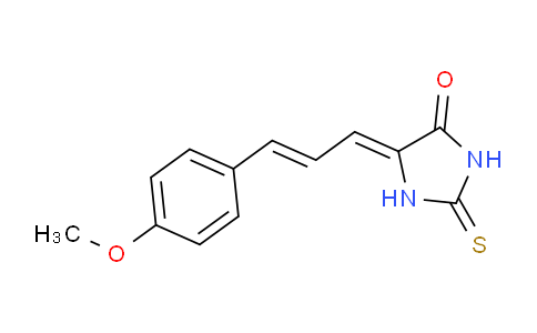MC18B629 | 420105-41-5 | 5-[3-(4-Methoxyphenyl)prop-2-en-1-ylidene]-2-sulfanylideneimidazolidin-4-one