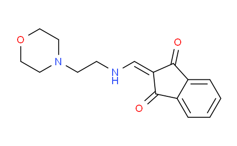 59904-30-2 | 2-(((2-Morpholin-4-ylethyl)amino)methylene)indane-1,3-dione