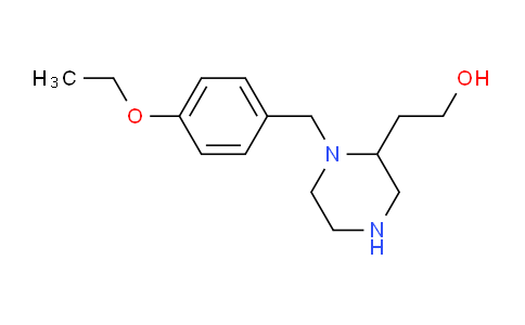 671795-41-8 | 2-[1-(4-Ethoxybenzyl)-2-piperazinyl]ethanol