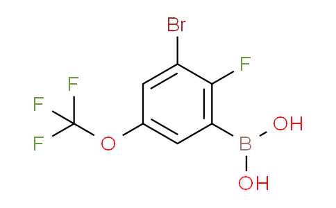 2096342-15-1 | 3-溴-2-氟-5-(三氟甲氧基)苯基硼酸