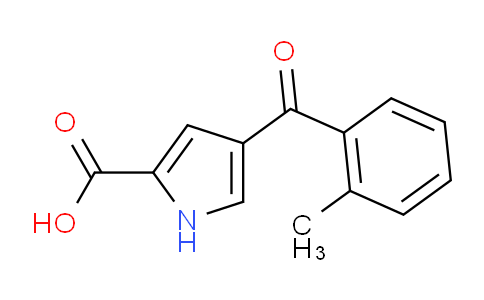 478249-40-0 | 4-(2-甲基苯甲酰)-1H-吡咯-2-羧酸