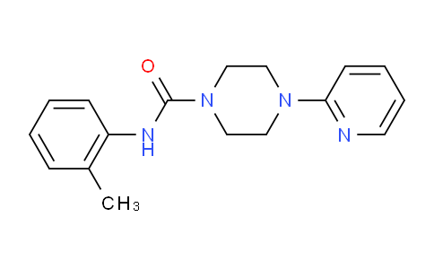 335282-90-1 | N-(2-methylphenyl)-4-(pyridin-2-yl)piperazine-1-carboxamide