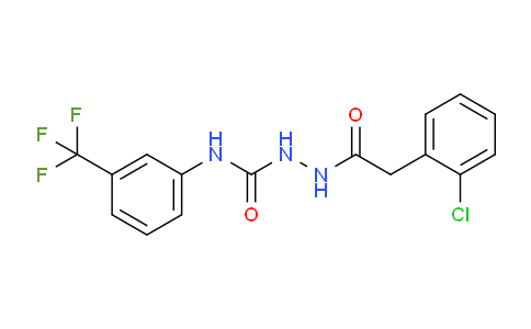 497060-12-5 | 2-2-(2-Chlorophenyl)acetyl-N-3-(trifluoromethyl)phenyl-1-hydrazinecarboxamide