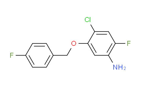 453557-77-2 | 4-氯-2-氟-5-(4-氟苄基)氧基苯胺