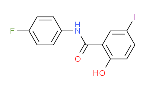 DY18T161 | 7161-63-9 | Benzamide, N-(4-fluorophenyl)-2-hydroxy-5-iodo-