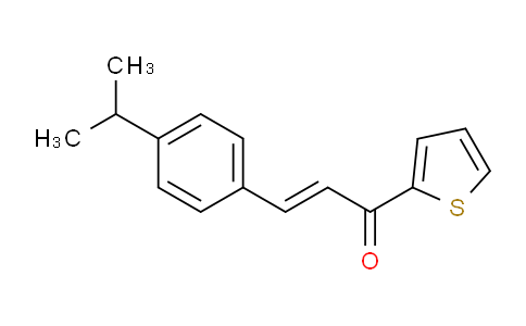 MC190S46 | 904566-69-4 | (2E)-3-[4-(propan-2-yl)phenyl]-1-(thiophen-2-yl)prop-2-en-1-one