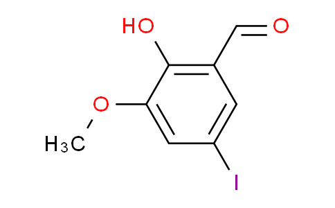 CAS No. 7359-14-0, 2-Hydroxy-5-iodo-3-methoxybenzaldehyde