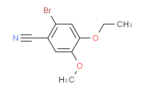 CAS No. 515846-45-4, 2-Bromo-4-ethoxy-5-methoxybenzonitrile