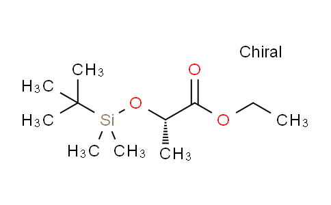CAS No. 106513-42-2, (S)-Ethyl 2-((tert-butyldimethylsilyl)oxy)propanoate