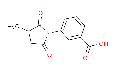 832739-55-6 | 3-(3-methyl-2,5-dioxopyrrolidin-1-yl)benzoic acid