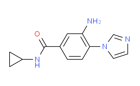 MC197M61 | 924851-82-1 | 3-Amino-N-cyclopropyl-4-(1H-imidazol-1-yl)benzamide