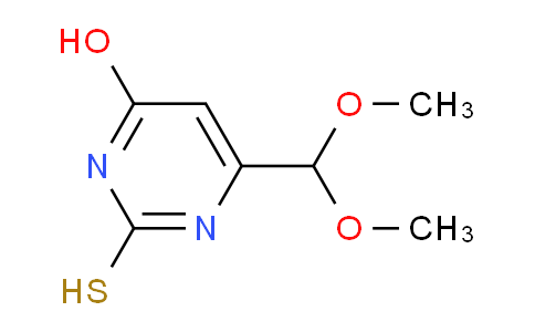 90370-38-0 | 4-(Dimethoxymethyl)-6-hydroxy-2-thiopyrimidine