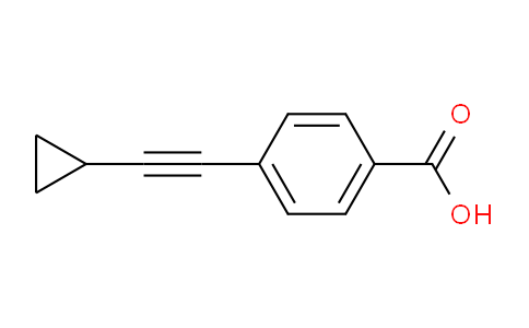 908247-29-0 | 4-(2-cyclopropylethynyl)benzoic acid