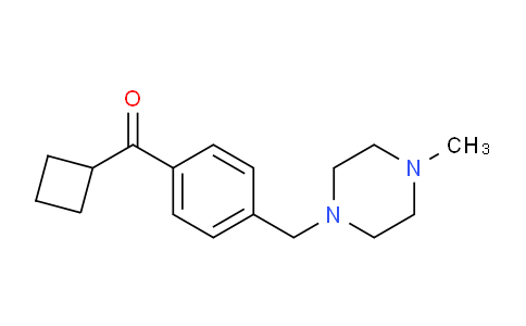 898763-48-9 | cyclobutyl-[4-[(4-methylpiperazin-1-yl)methyl]phenyl]methanone