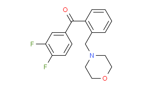 MC199N98 | 898751-17-2 | (3,4-difluorophenyl)-[2-(morpholinomethyl)phenyl]methanone