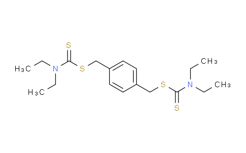 MC19C569 | 89964-93-2 | Carbamodithioic acid,N,N-diethyl-, S,S''-[1,4-phenylenebis(methylene)] ester