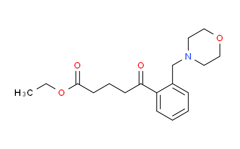 DY19D983 | 898751-49-0 | Ethyl 5-2-(morpholinomethyl)phenyl-5-oxovalerate