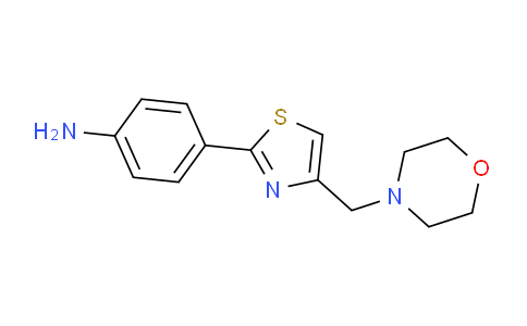 MC19E562 | 890093-74-0 | 4-(4-(Morpholinomethyl)thiazol-2-yl)aniline