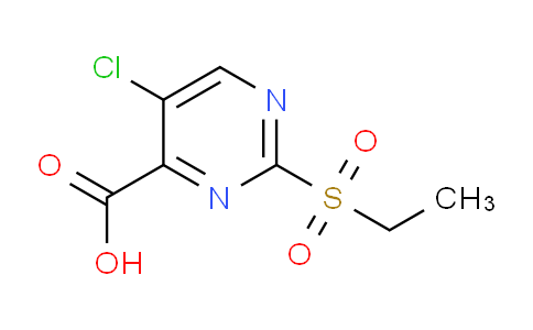 890587-32-3 | 5-氯-2-(乙磺酰基)嘧啶-4-羧酸