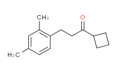 DY19M926 | 898794-66-6 | Cyclobutyl 2-(2,4-dimethylphenyl)ethyl ketone