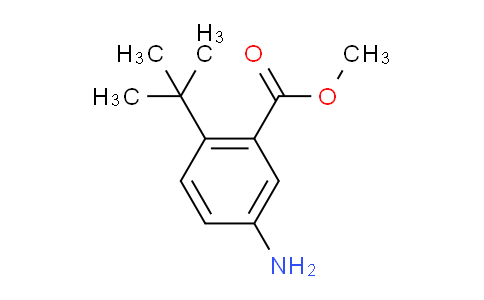DY19S001 | 873056-34-9 | Methyl 2-tert-butyl-5-aminobenzoate