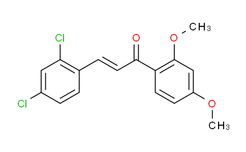 DY19U989 | 874346-46-0 | 2-Propen-1-one, 3-(2,4-dichlorophenyl)-1-(2,4-dimethoxyphenyl)-, (2E)-