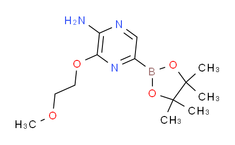 MC19Z814 | 947249-40-3 | 5-Amino-6-(2-methoxyethoxy)pyrazine-2-boronic acid pinacol ester