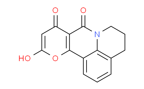 95594-15-3 | 11-hydroxy-5,6-dihydro-4H,8H,9H-pyrano[3,2-c]pyrido[3,2,1-ij]quinoline-8,9-dione