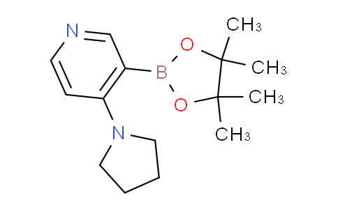 MC1A3172 | 2096337-93-6 | Pyridine, 4-(1-pyrrolidinyl)-3-(4,4,5,5-tetramethyl-1,3,2-dioxaborolan-2-yl)-