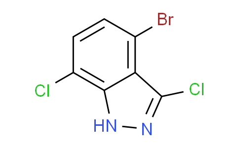 2168934-16-3 | 4-Bromo-3,7-dichloro-1H-indazole
