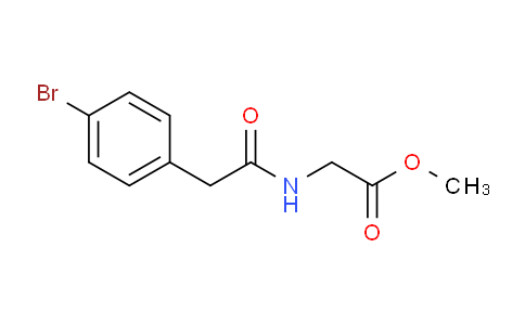 MC1A6457 | 524032-63-1 | Methyl 2-(2-(4-bromophenyl)acetamido)acetate