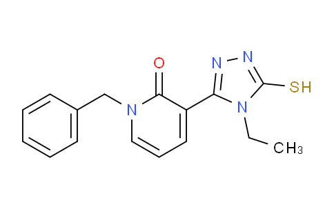 329234-95-9 | 1-Benzyl-3-(4-ethyl-5-sulfanyl-4H-1,2,4-triazol-3-yl)-2(1H)-pyridinone