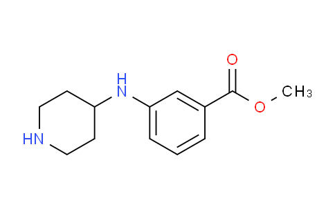 1184623-74-2 | methyl 3-[(piperidin-4-yl)amino]benzoate