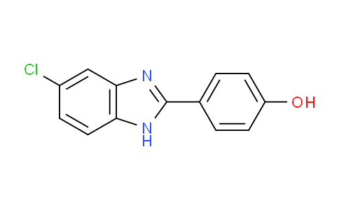 CAS No. 113561-60-7, フェノール、4-(5-クロロ-1H-ベンゾイミダゾール-2-イル)-