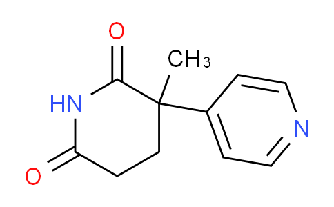 103284-42-0 | 3-Methyl-3-(pyridin-4-yl)piperidine-2,6-dione