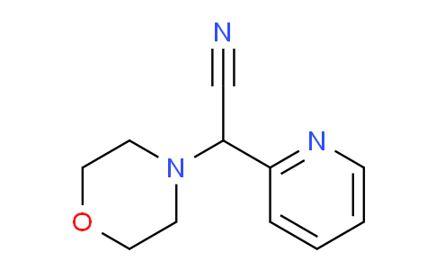 53813-00-6 | 2-(morpholin-4-yl)-2-(pyridin-2-yl)acetonitrile