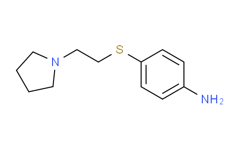 343953-72-0 | 4-{2-(pyrrolidin-1-yl)ethylsulfanyl}aniline