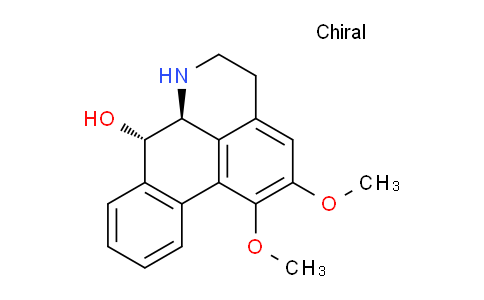 MC1B7169 | 112494-69-6 | (6aS,7S)-1,2-dimethoxy-5,6,6a,7-tetrahydro-4H-dibenzo[de,g]quinolin-7-ol